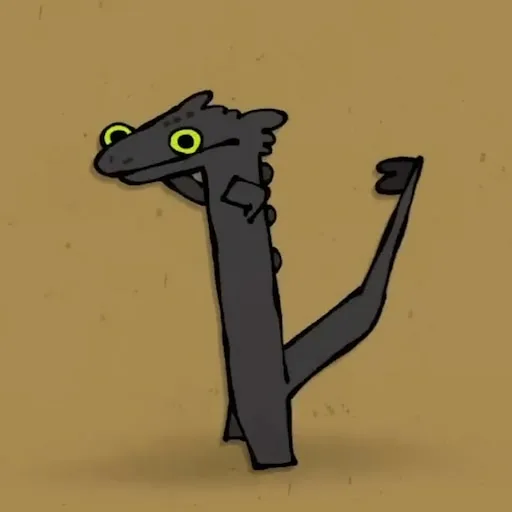 Toothless dancing meme iPhone remix рисунок