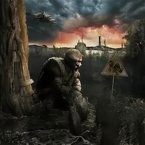 S.T.A.L.K.E.R. - ТРЕВОГА рисунок